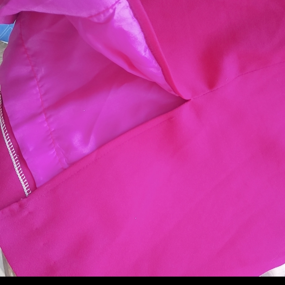 Bahari Group 12 Skirt Suit Apple Red Blazer Jacket & Skirt - Picture 8 of 9